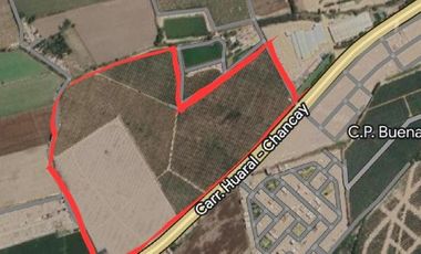 Terreno de 23 hectáreas cerca de Chancay