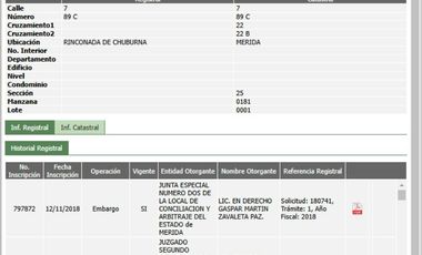 HERMOSA PROPIEDAD EN VENTA DE RECUPERACION BANCARIA EN RINCONADA DE CHUBURNÁ, MÉRIDA YUCATÁN.