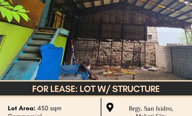 Commercial Lot for rent in Batangas Street, Sitio 7, San Isidro, District I, Makati, Southern Manila District