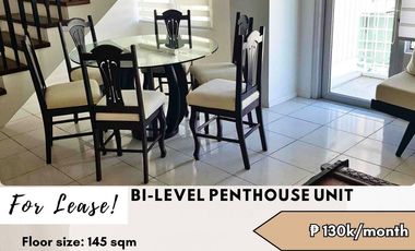 For Lease: Bi-Level Penthouse Unit located at Two Serendra, BGC