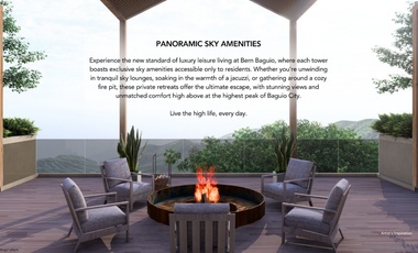 Luxury Condominium in Prime Location Among Baguio’s Iconic Pine Forests