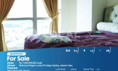 Apartemen Sherwood Regent Lantai 26 Kelapa Gading, Jakarta Utara