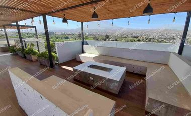 ALQUILO Dpto 105m2, piso 3, en Urb Ruiseñores, Cayma, Arequipa