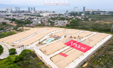 terrenos residenciales en Distrito Natura, cerca de Marina Vallarta