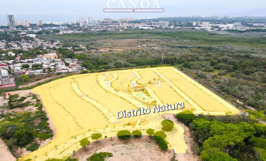 terrenos residenciales en Distrito Natura, cerca de Marina Vallarta