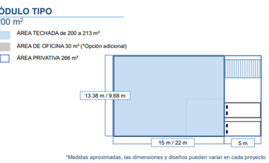 NAVE INDUSTRIAL EN VENTA EN PARQUE INDUSTRIAL BALVANERA