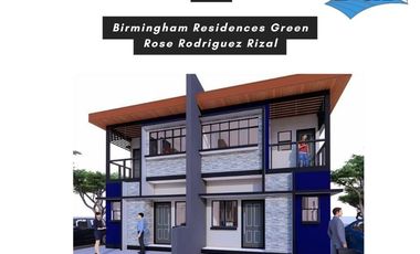 House and Lot for Sale in Montalban Rizal - Birmingham Residences