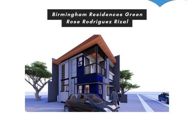 House and Lot for Sale in  Birmingham Residences Montalban Rizal