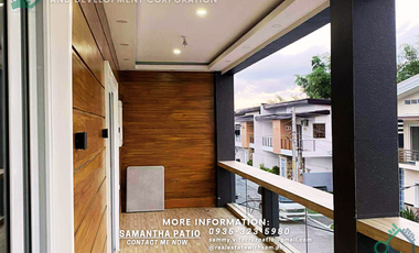 Executive 7 bedroom fully furnished House with Pool for Rent Lease – Paran Garden Ville – ₱170