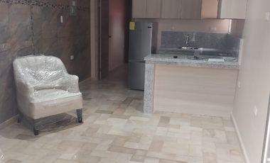 Suite Semiamoblada en Alquiler en  Urbanización Cerrada, Norte de Guayaquil, Planta Baja, 1 Habitación, 1 Baño, Seguridad, Parqueo.