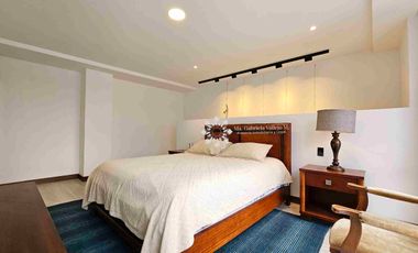 EN VENTA - ESPECTACULAR LOFT, CON AMPLIA TERRAZA, INCREÍBLE DECORACIÓN Y DISEÑO