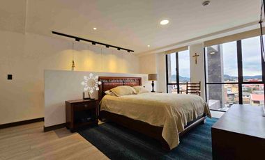 EN VENTA - ESPECTACULAR LOFT, CON AMPLIA TERRAZA, INCREÍBLE DECORACIÓN Y DISEÑO