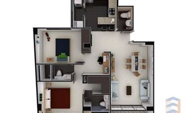 APARTAMENTO EN EDIFICIO BALCONES DE LOS HELECHOS