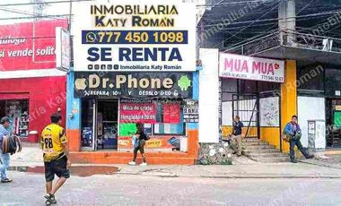 LOCAL COMERCIAL EN GLORIETA LA LUNA PLAN DE AYALA CUERNAVACA
