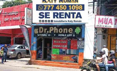 LOCAL COMERCIAL EN GLORIETA LA LUNA PLAN DE AYALA CUERNAVACA