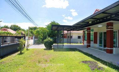 For sale: Single-detached house on 100 sq.wah in Theppharat 1 Village, near Asia Industrial Estate and Lotus Hypermarket, Ban Chang, Rayong (newly pai