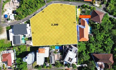 Tanah 2200m² uluwatu Pecatu - Potensial Ocean View