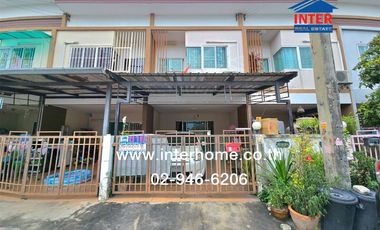 2-storey townhouse, 18.1 sq.w., KC Cluster Village, Nimit Mai, Soi Maitrichit 7, Khlong Hok Wa Road, Nimit Mai Road, Lam Luk Ka, Pathum Thani
