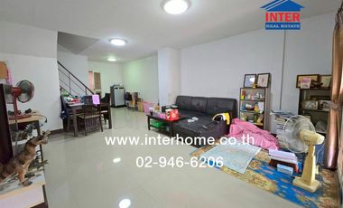 2-storey townhouse, 18.1 sq.w., KC Cluster Village, Nimit Mai, Soi Maitrichit 7, Khlong Hok Wa Road, Nimit Mai Road, Lam Luk Ka, Pathum Thani