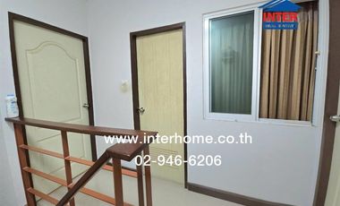 2-storey townhouse, 18.1 sq.w., KC Cluster Village, Nimit Mai, Soi Maitrichit 7, Khlong Hok Wa Road, Nimit Mai Road, Lam Luk Ka, Pathum Thani