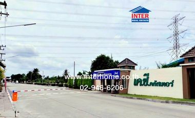 2-storey townhouse, 18.1 sq.w., KC Cluster Village, Nimit Mai, Soi Maitrichit 7, Khlong Hok Wa Road, Nimit Mai Road, Lam Luk Ka, Pathum Thani