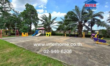 2-storey townhouse, 18.1 sq.w., KC Cluster Village, Nimit Mai, Soi Maitrichit 7, Khlong Hok Wa Road, Nimit Mai Road, Lam Luk Ka, Pathum Thani