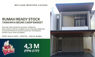 Rumah Ready Jakarta Timur Cakung Ukuran Besar