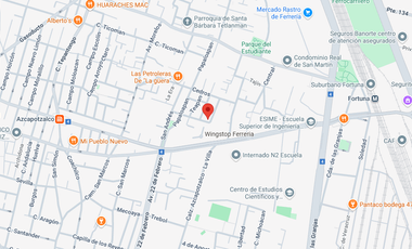 Departamento en Venta San Andrés Azcapotzalco CDMX