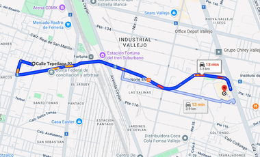 Departamento en Venta San Andrés Azcapotzalco CDMX