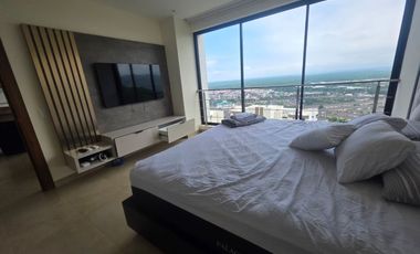 Via la Costa, Renta de lindo departamento 2 dorm amoblado