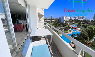 Departamento con vista parcial al mar y 3 estacionamientos