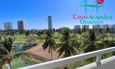 Departamento con vista parcial al mar y 3 estacionamientos