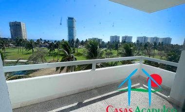 Departamento con vista parcial al mar y 3 estacionamientos