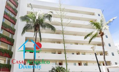 Departamento con vista parcial al mar y 3 estacionamientos