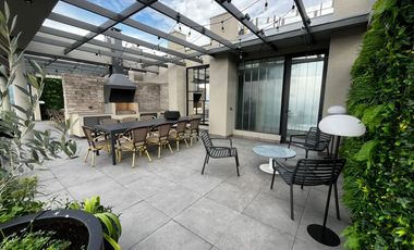 SE ARRIENDA DEPARTAMENTO 2D2B + ESCRITORIO - METRO VICENTE VALDES