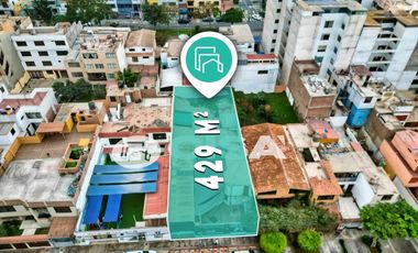 Terreno en venta en San Miguel – 429 m² con parámetros para 9 pisos (VIS