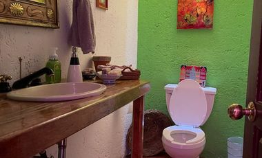 VENTA CASA ESTILO BARRAGÁN EN LA CALLE SANTIAGO, COL. LOMAS QUEBRADAS