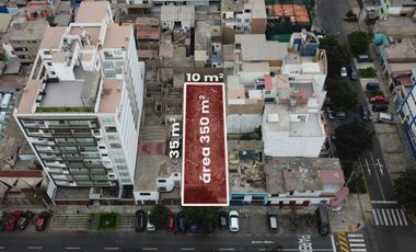TERRENO EN VENTA DE 350M2 , LINCE, CERCA AL REBAGLIATI