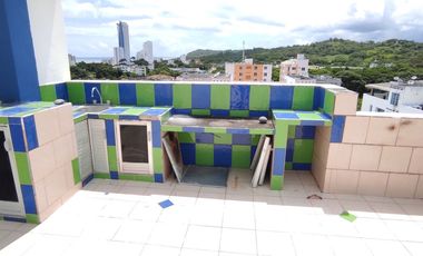 🏢 VENDO HERMOSO DEPARTAMENTO CON VISTA ESPECTACULAR TRES DORMITORIOS CON TERRAZA - SEPTIMO PISO. (TONSUPA) $83,000.oo