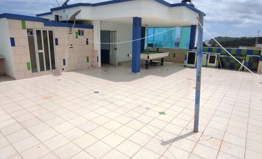 🏢 VENDO HERMOSO DEPARTAMENTO CON VISTA ESPECTACULAR TRES DORMITORIOS CON TERRAZA - SEPTIMO PISO. (TONSUPA) $83,000.oo