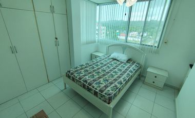 🏢 VENDO HERMOSO DEPARTAMENTO CON VISTA ESPECTACULAR TRES DORMITORIOS CON TERRAZA - SEPTIMO PISO. (TONSUPA) $83,000.oo