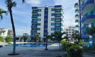 🏢 VENDO HERMOSO DEPARTAMENTO CON VISTA ESPECTACULAR TRES DORMITORIOS CON TERRAZA - SEPTIMO PISO. (TONSUPA) $83,000.oo