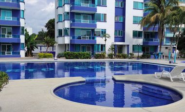 🏢 VENDO HERMOSO DEPARTAMENTO CON VISTA ESPECTACULAR TRES DORMITORIOS CON TERRAZA - SEPTIMO PISO. (TONSUPA) $83,000.oo