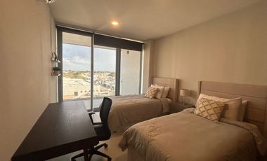 Departamento de 3 recámaras, amueblado, en Montejo Plaza.