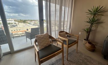 Departamento de 3 recámaras, amueblado, en Montejo Plaza.