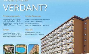 Ready for Occupancy Condominium Studio Unit in Puerto Princesa Palawan