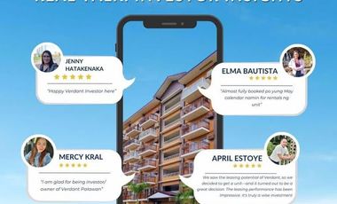 RFO Studio Condominium in Palawan perfect for Airbnb