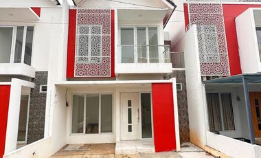 DIJUAL UNIT RUMAH BARU SIAP HUNI DI JATIBENING - KOTA BEKASI DEKAT STASIUN LRT CIKUNIR [AR166]