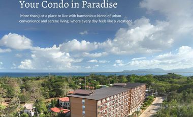 Ready for occipancy and Near RFO Condominium in Palawan as low as 18k per month