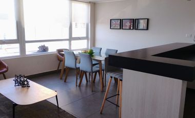 Arriendo departamento amoblado 1 Dormitorio 1 baño, 1 estacionamiento $ 500.000